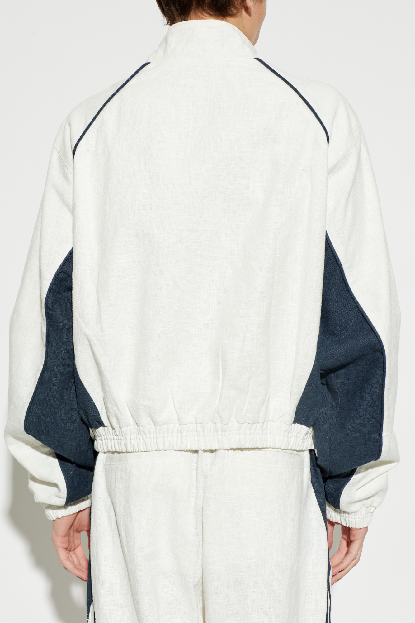 Rhude Linen jacket with a stand-up collar | Men's | Vitkac